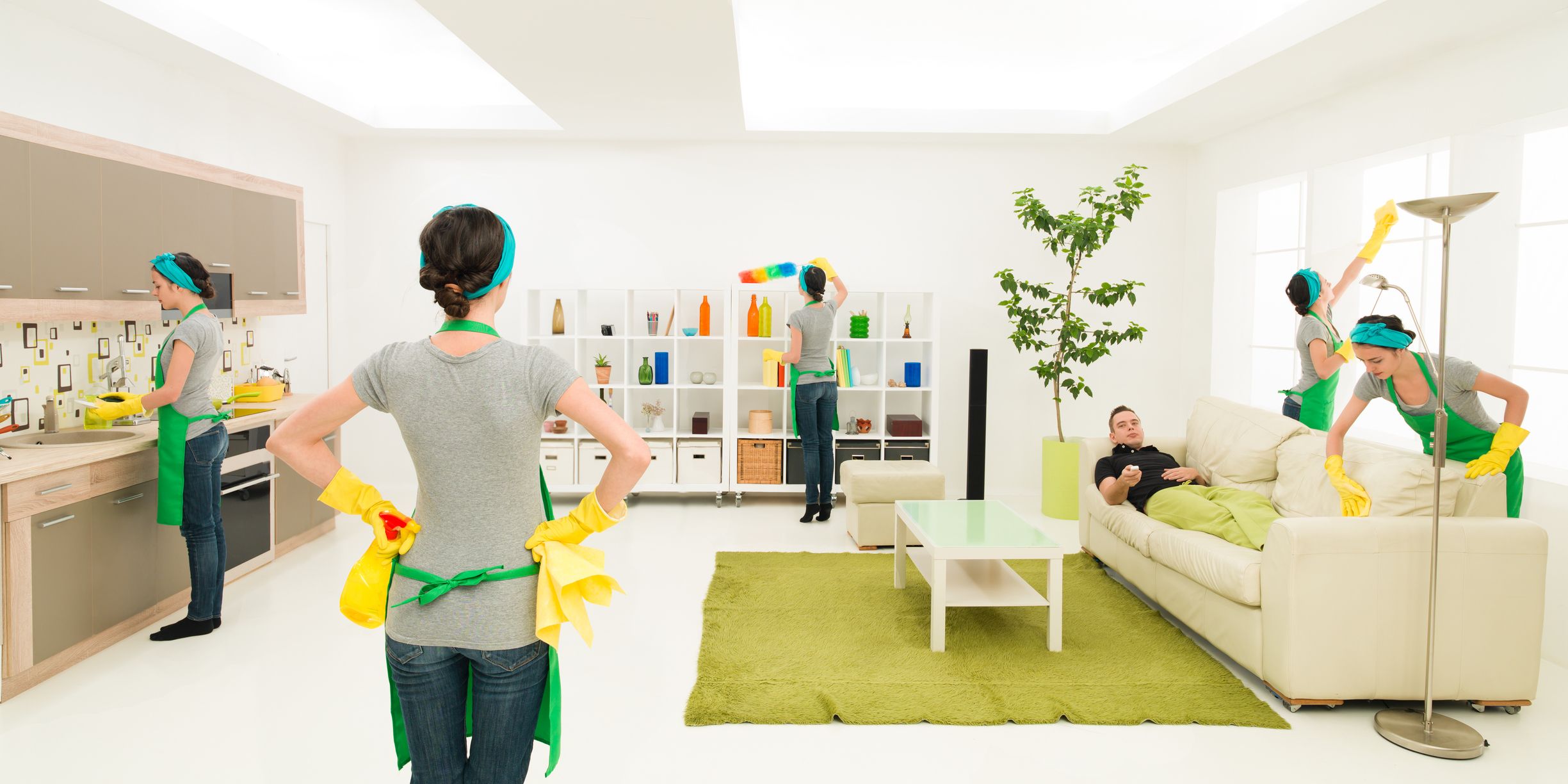 Full Home Deep Cleaning (1 BHK)